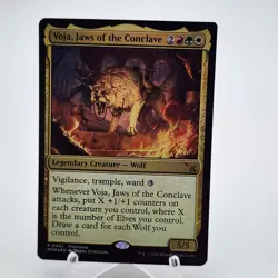 Voja, Jaws of the Conclave #432 (Foil) (LP) Prerelease Cards PRE Magic MTG - Image 1