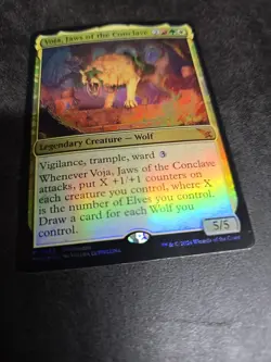Voja, Jaws of the Conclave #432 (Foil) (LP) Prerelease Cards Magic MTG - Image 1