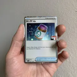 Pokemon N's PP Up 153/159 Prize Pack Series Cards Cosmo Holo Pack Fresh - NM - Image 1