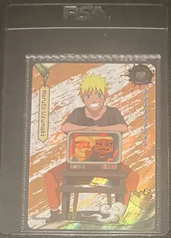 Naruto Shippuden - Naruto Uzumaki PSA Magazine Promo Card Sealed - Image 1