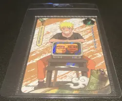 Naruto Shippuden - Naruto Uzumaki PSA Magazine Promo Card Sealed - Image 2