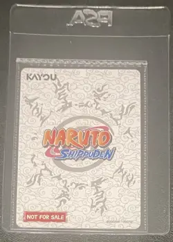 Naruto Shippuden - Naruto Uzumaki PSA Magazine Promo Card Sealed - Image 4