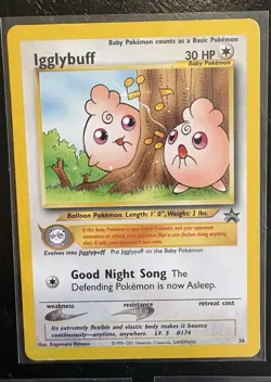 Lot Of 3 Promo Pokemon Cards Includes Mew, Igglybuff And Electabuzz - Image 2