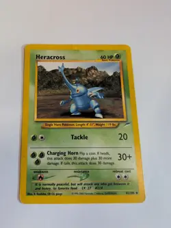 Heracross 41/105 - Neo Destiny WOTC - Uncommon Pokemon TCG Card - MP - Image 1