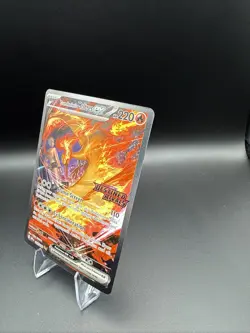 Pokemon TCG Team Rockets Moltres EX Holo Card 229/182 Sir Destined Rivals - Image 3
