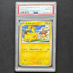 PSA10 Pikachu Gym Promo Sequential 2-Card Set 197/SV-P & 120/SV-P JP GEM MINT - Image 4