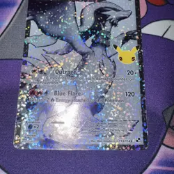 Reshiram 113/114 Celebrations 25th Anniversary Mint English Pokemon TCG Card - Image 2