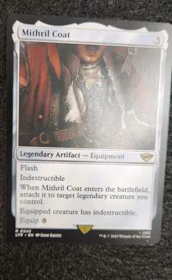 MTG Mithril Coat Lord of the Rings: Tales of Middle-Earth Regular M/NM - Image 1