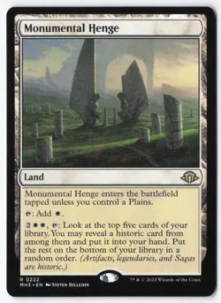 Monumental Henge R Modern Horizons 3 222 NM - Image 1