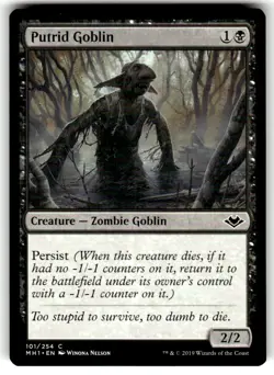 Putrid Goblin Modern Horizons Regular MTG - Image 1