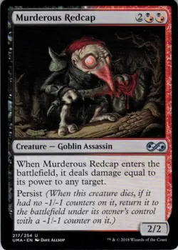 MTG Murderous Redcap (217) | NM | Ultimate Masters {UMA} - Image 1