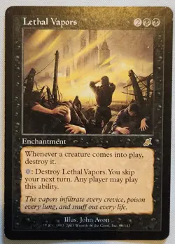 MTG Magic [x1] Lethal Vapors [x1] Scourge SP/LP - Image 1