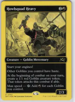 Howlsquad Heavy (First-Place Foil) R Aetherdrift 463 NM - Image 1