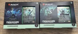 MTG Duskmourn Jump Scare! & Death Toll Commander Decks Factory Sealed Lot Of 2 - Image 1
