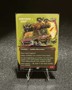 MTG Howlsquad Heavy (Borderless) Aetherdrift Regular 342 - Image 1