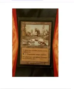 1999 Magic: The Gathering - Urza's Destiny - YAVIMAYA HOLLOW - Rare Land - NM - Image 4