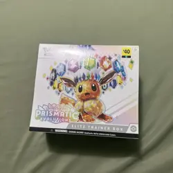 Pokemon Prismatic Evolutions ETB Elite Trainer Box Factory Sealed Dollar General - Image 1