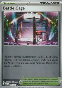 POKEMON - BATTLE CAGE - 085/094 - PHANTASMAL FLAMES - REVERSE HOLO - Image 1