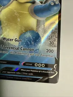 Blastoise V #SWSH101 Ultra Rare Black Star Promo Pokemon TCG - Image 4