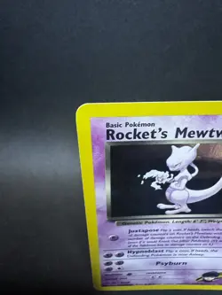 Rocket's Mewtwo 14/132 Gym Challenge Unlimited Holo Vintage Pokemon TCG - M3 - Image 4