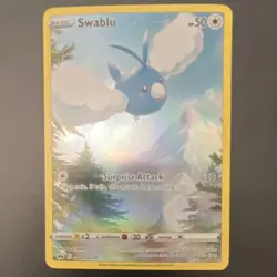 Pokemon Swablu GG27/GG70 Crown Zenith Galarian Gallery Holo Ultra Rare 50HP TCG - Image 1