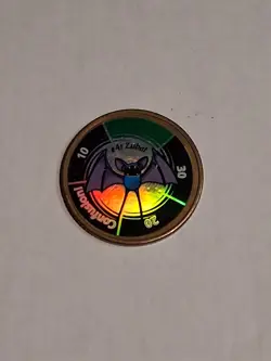 Vtg Lot Of 2 1999 Hasbro Pokemon Gold Battle Coins, Game - Image 3