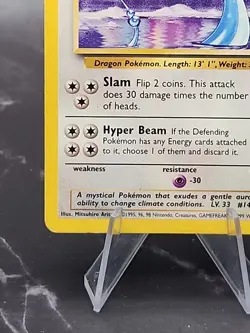 Dragonair Rare Base Set Pokemon TCG Unlimited 18/102 - Image 3