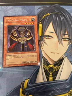 YUGIOH - IMMORTAL RULER - SECRET RARE - RGBT - UNLIMITED EDITION - LP - Image 1