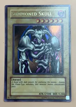 Yu-Gi-Oh! TCG Summoned Skull Metal Raiders MRD-EN003 Unlimited Ultra Rare - Image 1