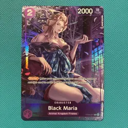 Black Maria ST04-011 One Piece TCG Bandai Games Fest 23-24 NM English - Image 1