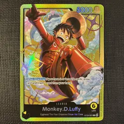 Monkey.D.Luffy ST29-001 Starter Deck 29 Egghead Leader One Piece Egghead - Image 1
