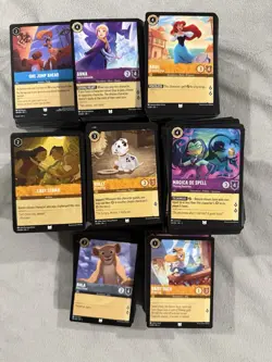 Huge Disney Lorcana TCG Lot 2,302 Cards-Foil-NonFoil-Common To Legendary 🔥 - Image 1