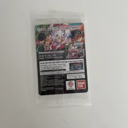 🏀 One Piece Monkey.D.Luffy US College Basketball Promo Card *SEALED* IN HAND! - Image 3