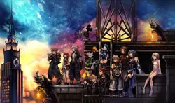Kingdom Hearts Three Limited Mat Playmat Card MTG Yugioh Pokemon TCG card game - Image 3