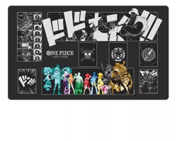 One Piece Playmat With Zones OPCG TCG Card Game PlayMat 24x14in Standard Size - Image 1