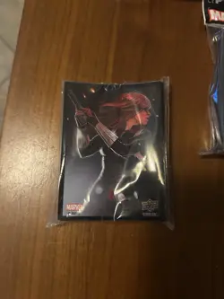 450+ Upper Deck Marvel Protector Collectible Card Sleeves Black Widow - Image 2