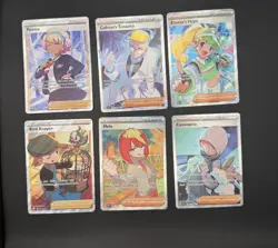 6 Card Pokemon Supporter TCG Lot - Image 1