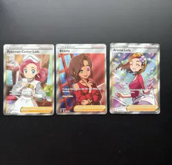 Pokemon TCG Trainer Card Lot If 3 NM Condition - Image 1