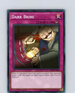 Yu-Gi-Oh TCG Dark Bribe YS17-EN040 1st Edition Regular Common Card NM - Image 1