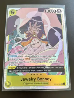 Jewelry Bonney (108) - Carrying On His Will (OP13) One Piece Card NM - Image 1