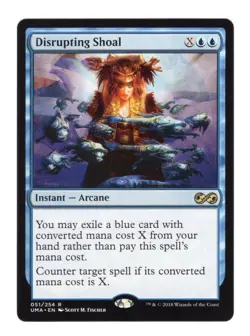 MTG English Disrupting Shoal NM Normal Ultimate Masters - Image 1
