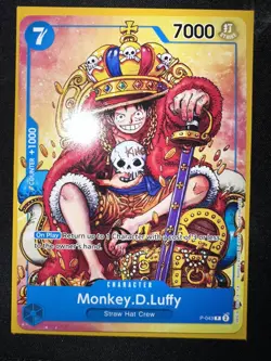 Monkey.D.Luffy (Convention Promo 2024) P-043 One Piece Promotion Cards Regular - Image 1