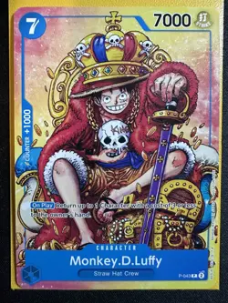 Monkey.D.Luffy (Convention Promo 2024) P-043 One Piece Promotion Cards Regular - Image 2
