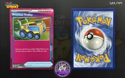 [NM] Precious Trolley 185/191 - Surging Sparks - Ace Spec Rare Pokemon Card - Image 1