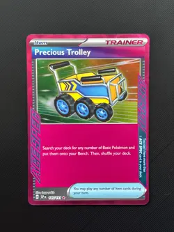 [NM] Precious Trolley 185/191 - Surging Sparks - Ace Spec Rare Pokemon Card - Image 2