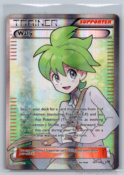 Wally - 107/108 - Pokemon Roaring Skies XY Full Art Ultra Rare Card LP 002 - Image 1