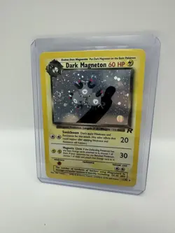 Pokemon Team Rocket Dark Magneton & Machamp set - Holo Swirl Unlimited (2 cards) - Image 1