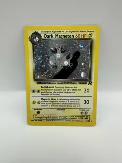 Pokemon Team Rocket Dark Magneton & Machamp set - Holo Swirl Unlimited (2 cards) - Image 2