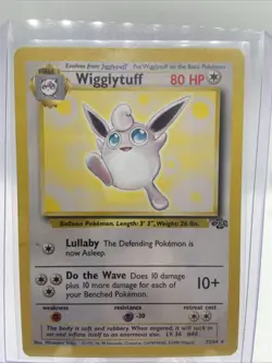 Pokemon TCG Wigglytuff Unlimited Edition Regular Card 32/64 Jungle - Image 1
