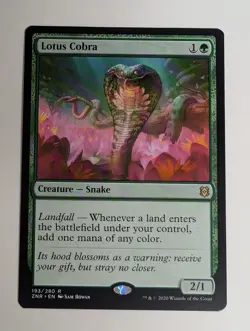 MTG - Lotus Cobra - ZNR - R - 193 - Image 1